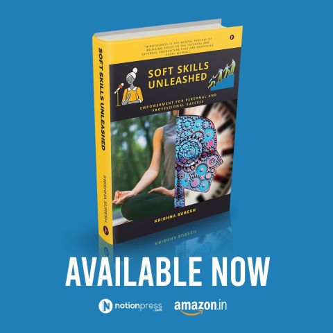 Soft Skills Unleashed — book cover by Krishna Suresh