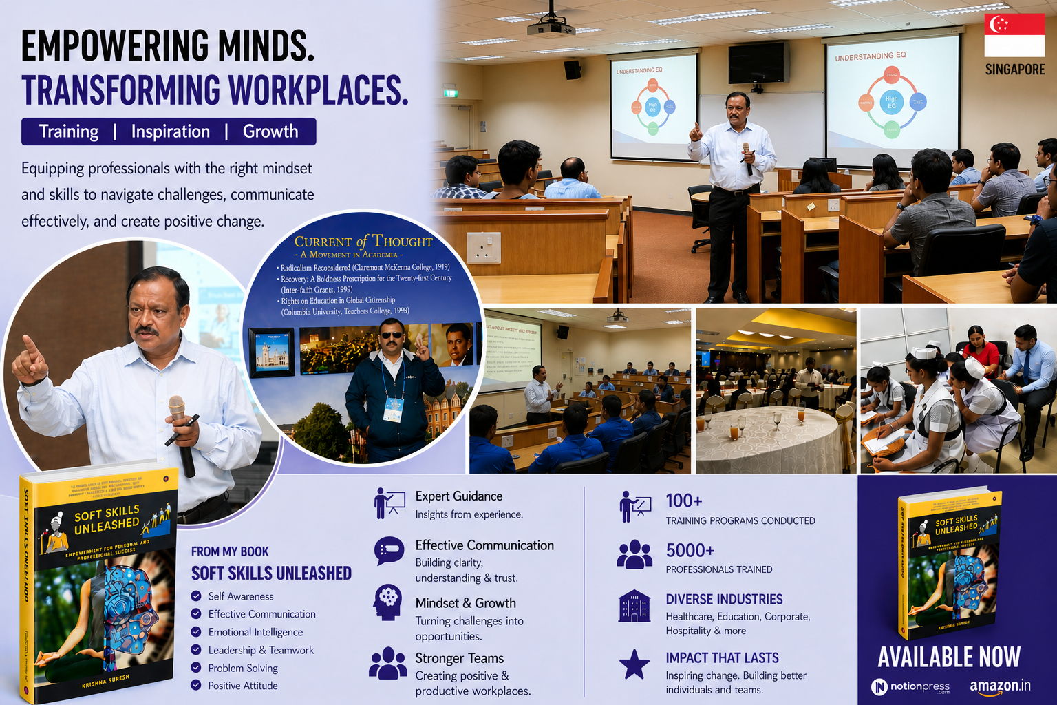 Empowering minds, transforming workplaces — Krishna Suresh training healthcare professionals